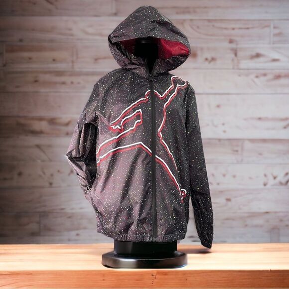 NWT Jordan Boy’s Special Edition Paint Splatter Full Zip Jacket (XL) - Picture 1 of 8